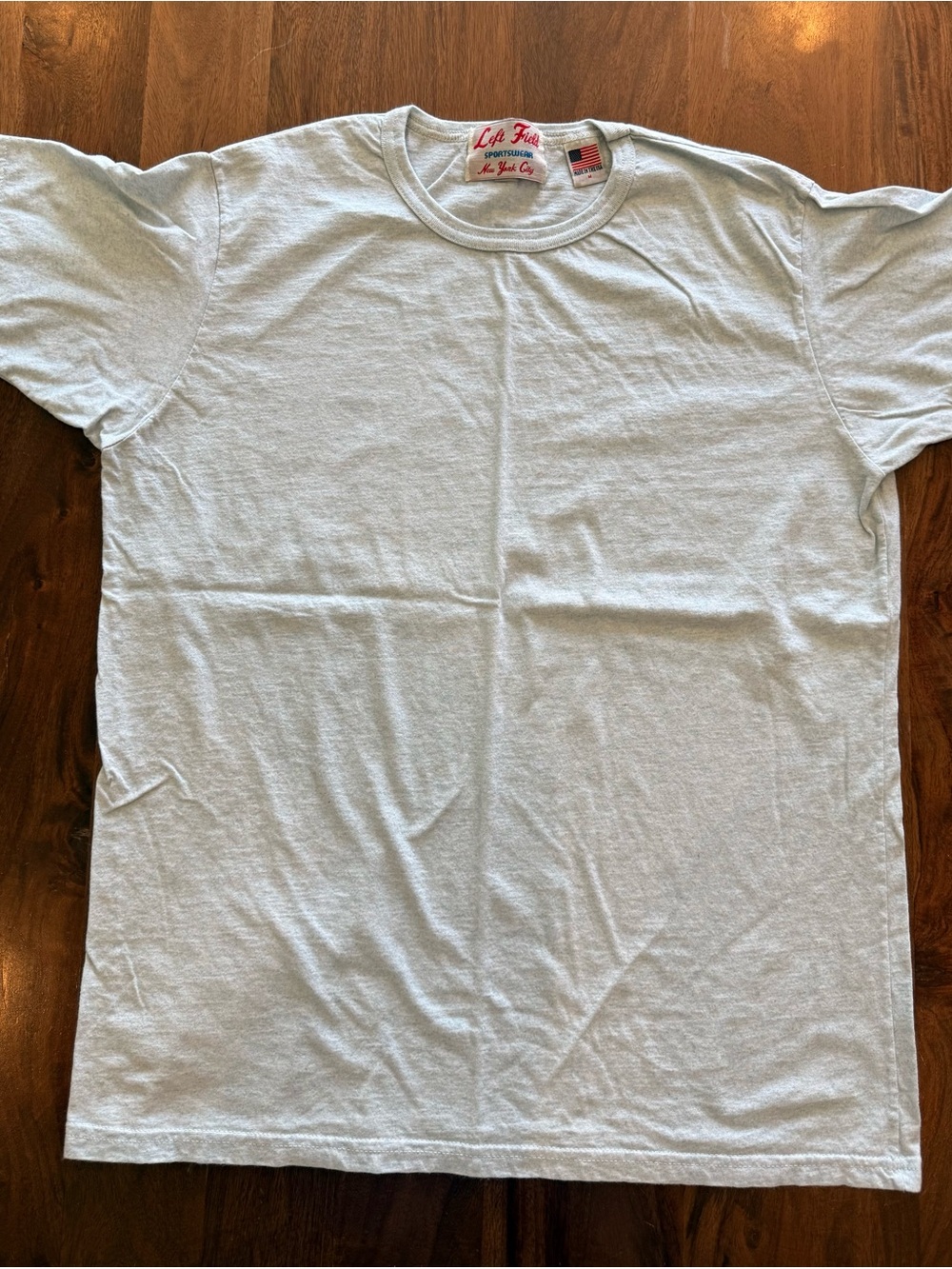 Left Field Sportswear New York City Light Blue Tee